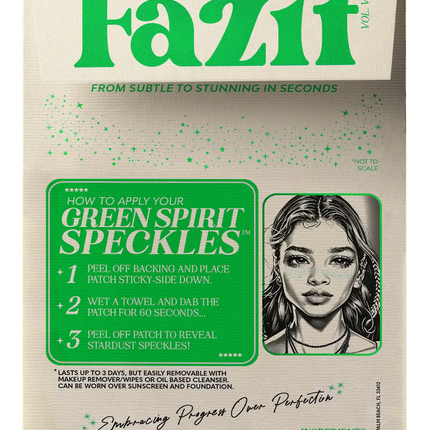 Fazit Make Up Patches Green Spirit Speckles