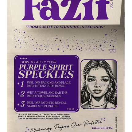 Fazit Make Up Patches Purple Spirit Speckles