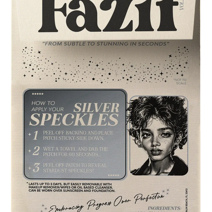 Fazit Make Up Patches Silver Glitter Freckles