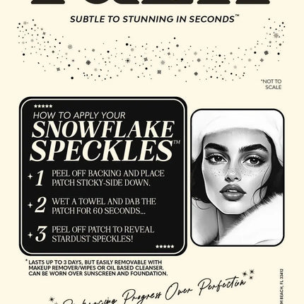 Fazit Make Up Patches Snowflake Speckles Limited Edition