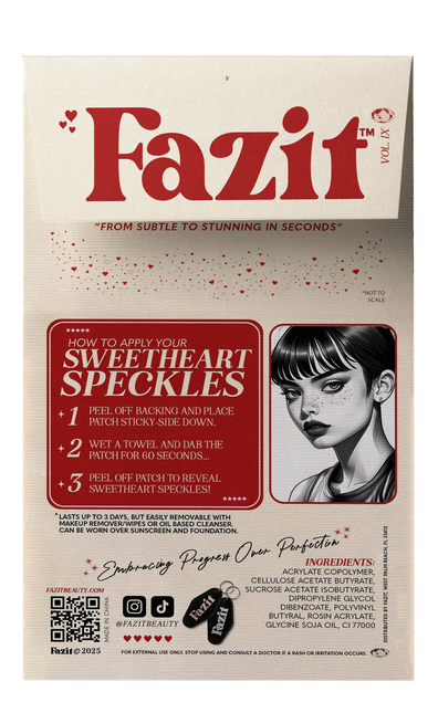 Fazit Make Up Patches Sweetheart Speckles Limited Edition