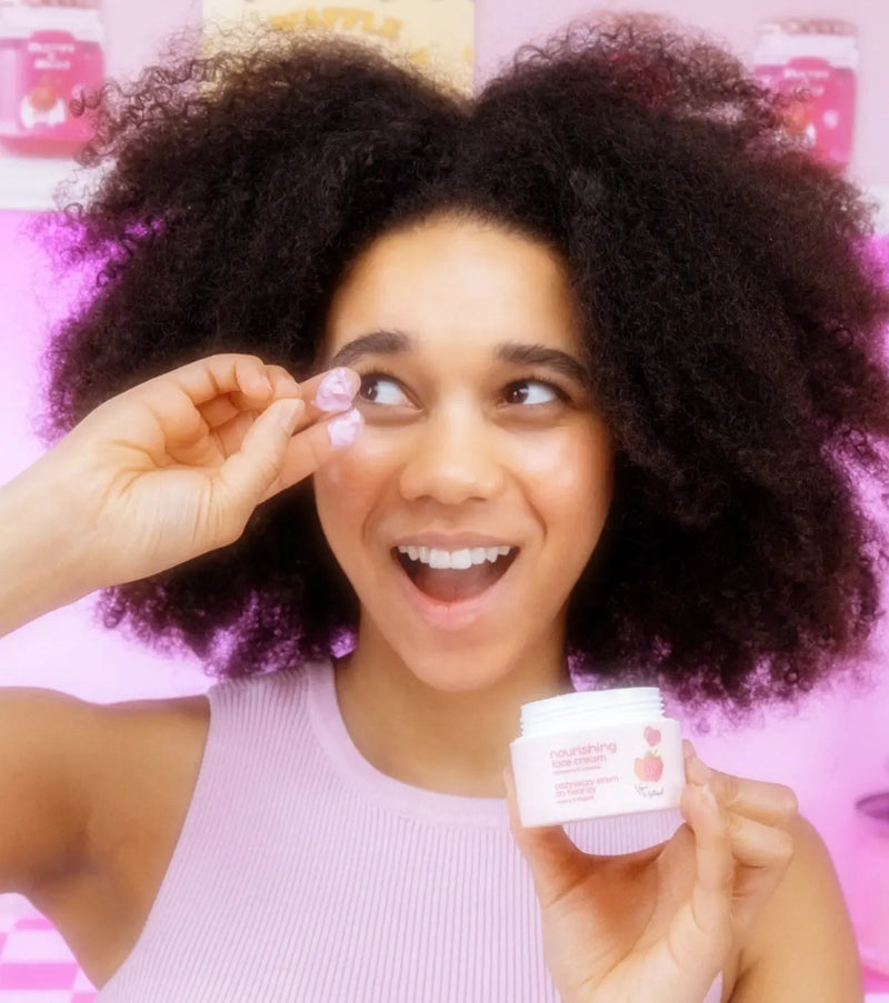 Fluff Face Cream Raspberry & Almond