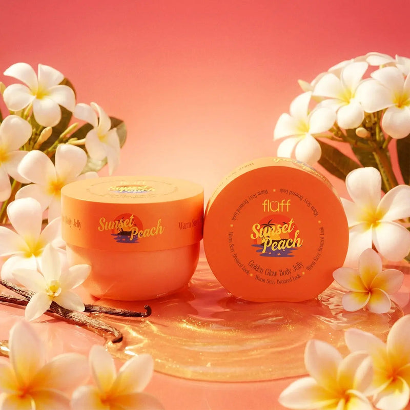 Fluff Glowy Body Jelly Sunset Peach