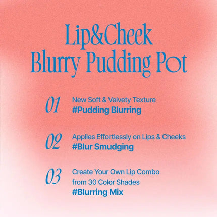 Fwee Lip & Cheek Blurry Pudding Pot CR04 Seventeen