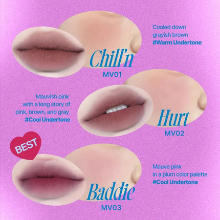 Fwee Lip & Cheek Blurry Pudding Pot MV01 Chill'n