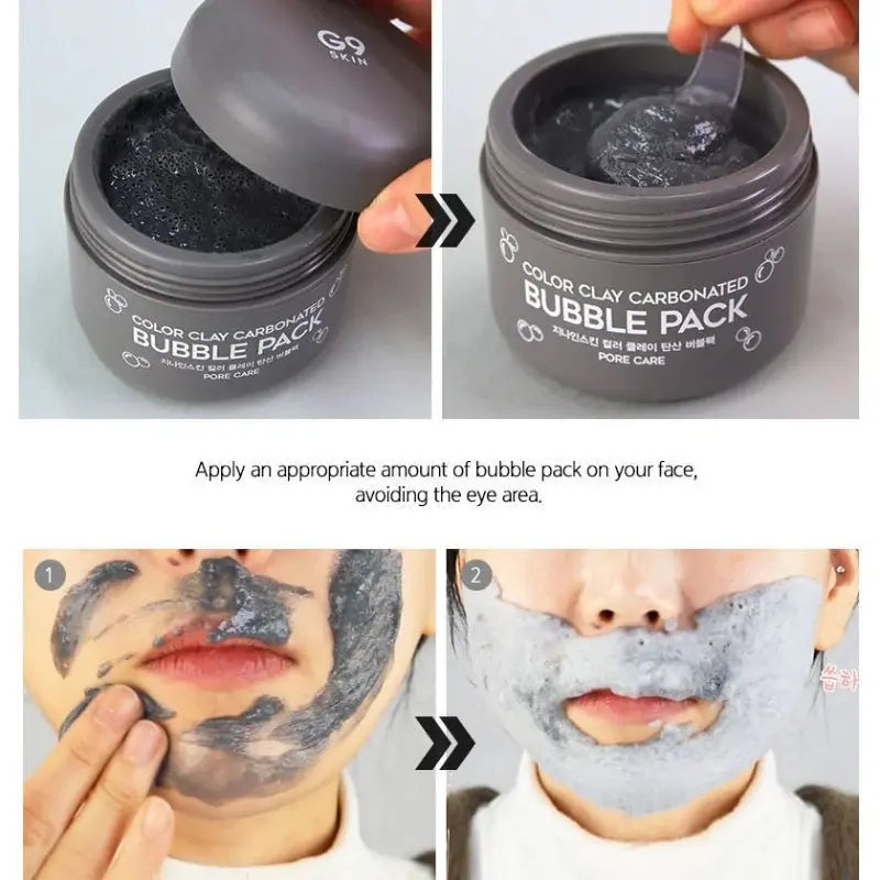 G9 Skin Color Clay Carbonated Bubble Pack