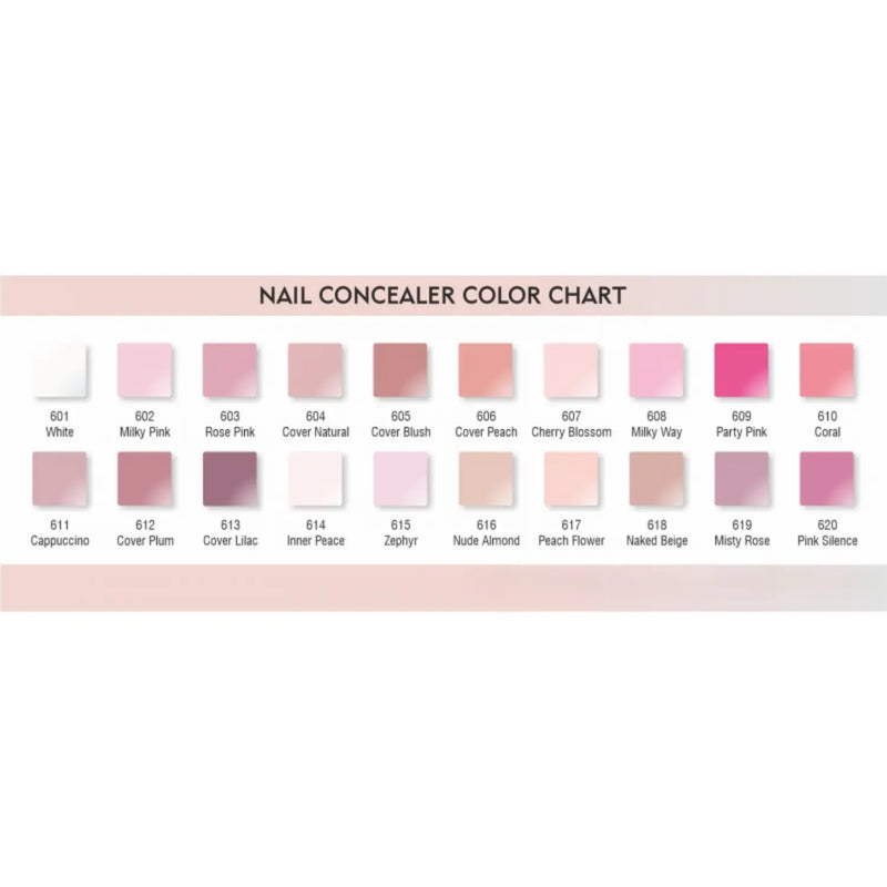 Glamlac Ruber Base Nail Concealer Cappuccino #611 15 ml