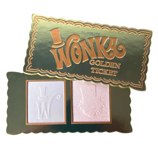 Glamlite X Wonka Golden Ticket Highlighter