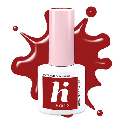 Hi Hybrid 275 Red Sombrero UV Gel Polish