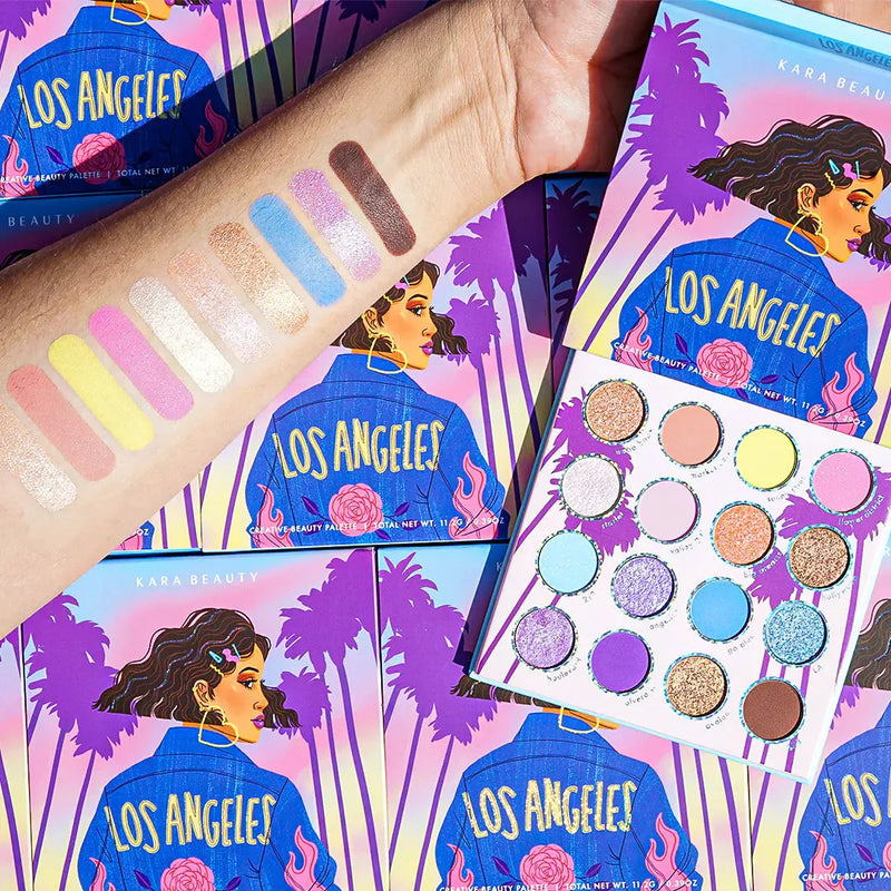 Kara Beauty Los Angeles 16 Shades Palette