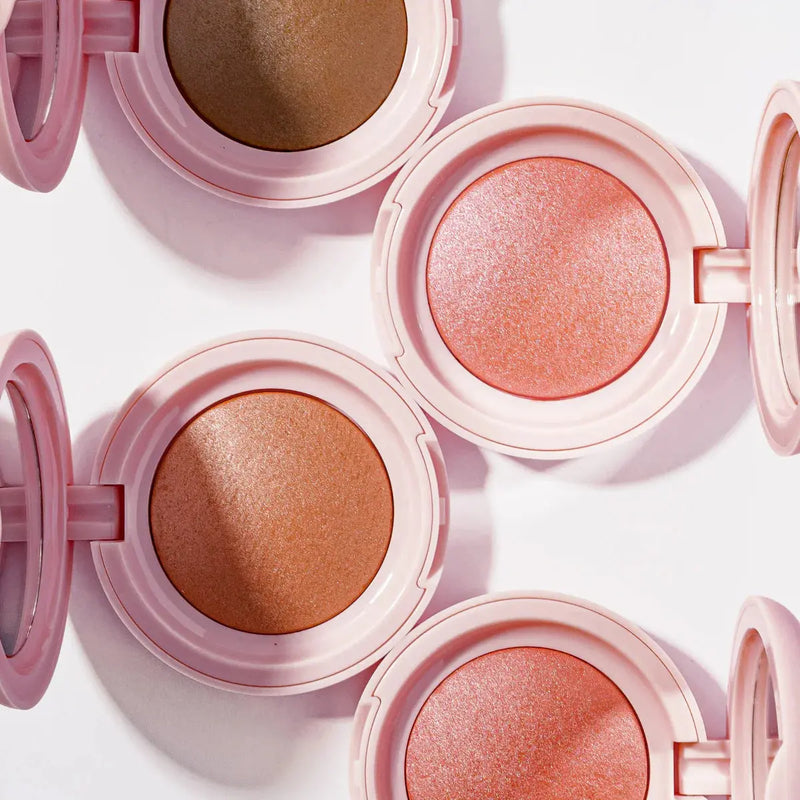 Kara Beauty Sunlit Glow Baked Luminous Blush Sunset Bloom