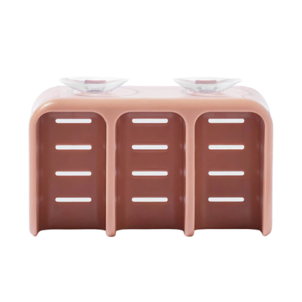 Kitsch Bottle-Free Beauty Selfdraining Soap Dish Terracotta