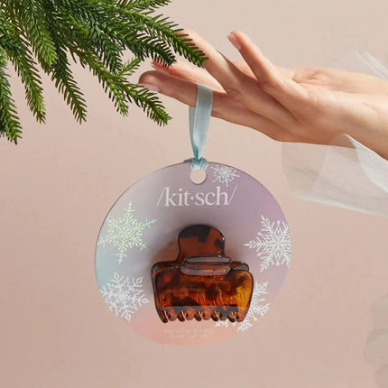 Kitsch Holiday Recycled Plastic Claw Clip Tort