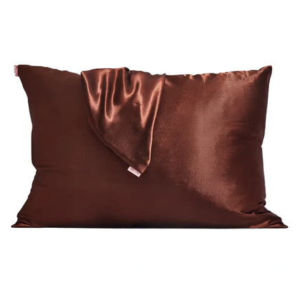 Kitsch Satin Pillowcase Chocolate