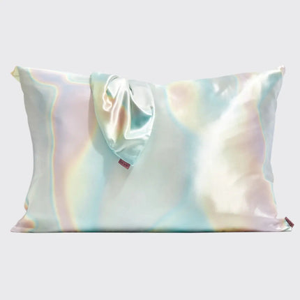 Kitsch Well Rested Satin Pillowcase and Pillow Scrunchie 2 Piece Set Aura