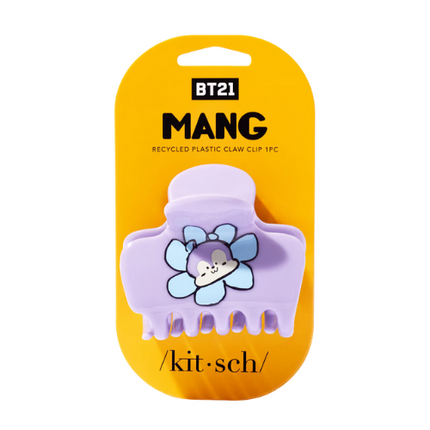 Kitsch x BT21 Recycled Plastic Puffy Claw Clip Mang