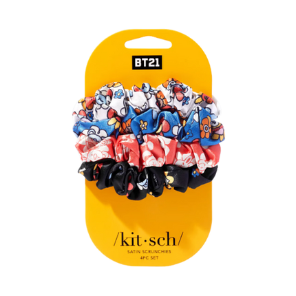 Kitsch x BT21 Satin Sleep Scrunchies