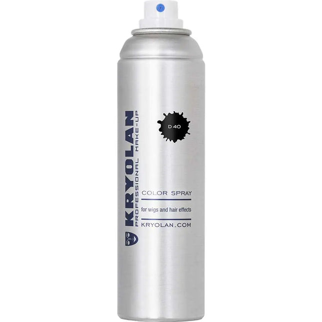 Kryolan Professional Make-up Color Spray D40 Black