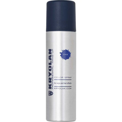 Kryolan Professional Make-up Color Spray D43 Dark Blue