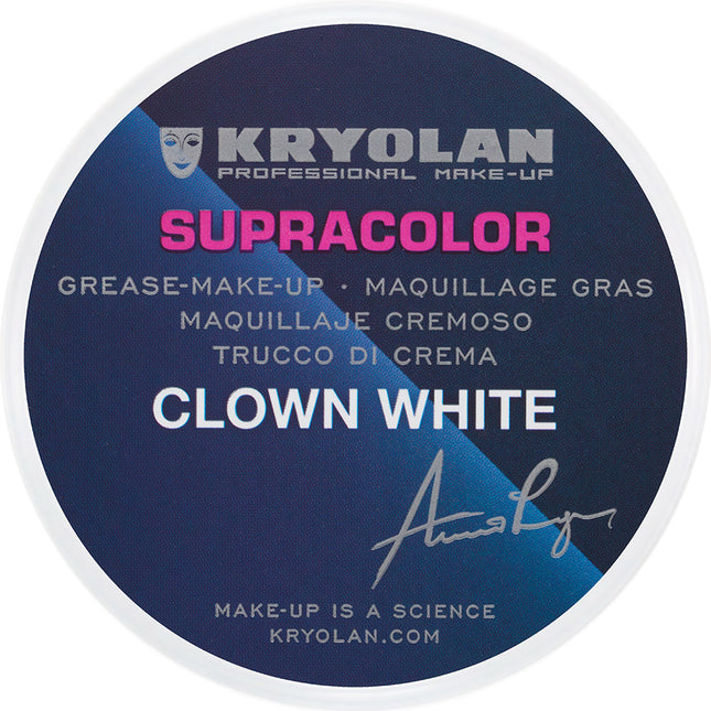 Kryolan Professional Make-up Supracolor Clown White