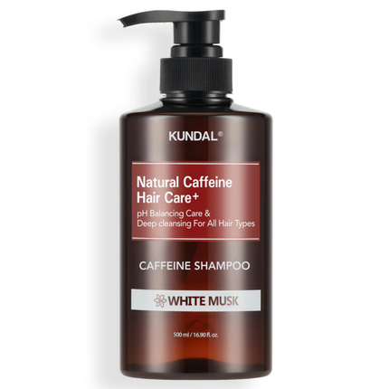 Kundal Caffeine Shampoo White Musk