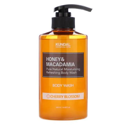 Kundal Honey & Macadamia Pure Body Wash Cherry Blossom