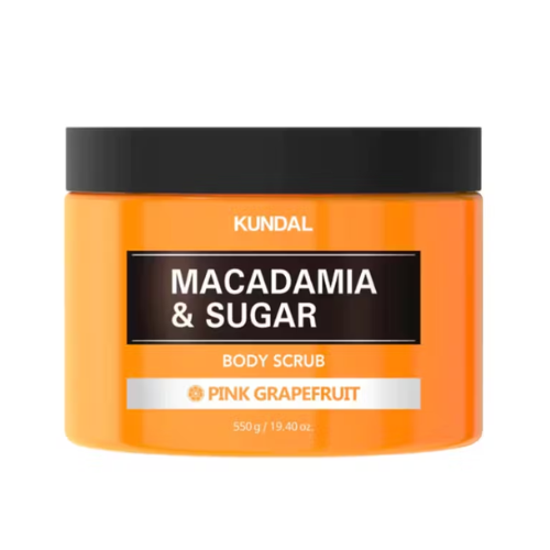 Kundal Macadamia & Sugar Body Scrub Pink Grapefruit