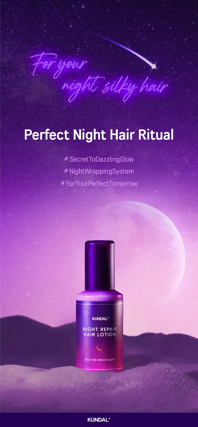 Kundal Night Repair Hair Lotion Into The Dream