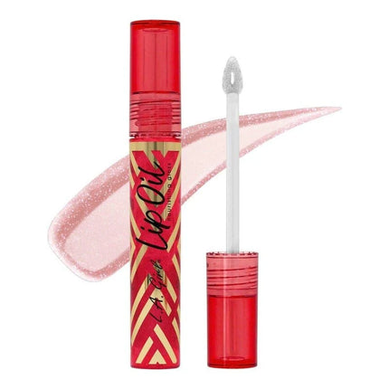 LA Girl Lip Oil Nourishing Gloss Shimmer Cherry