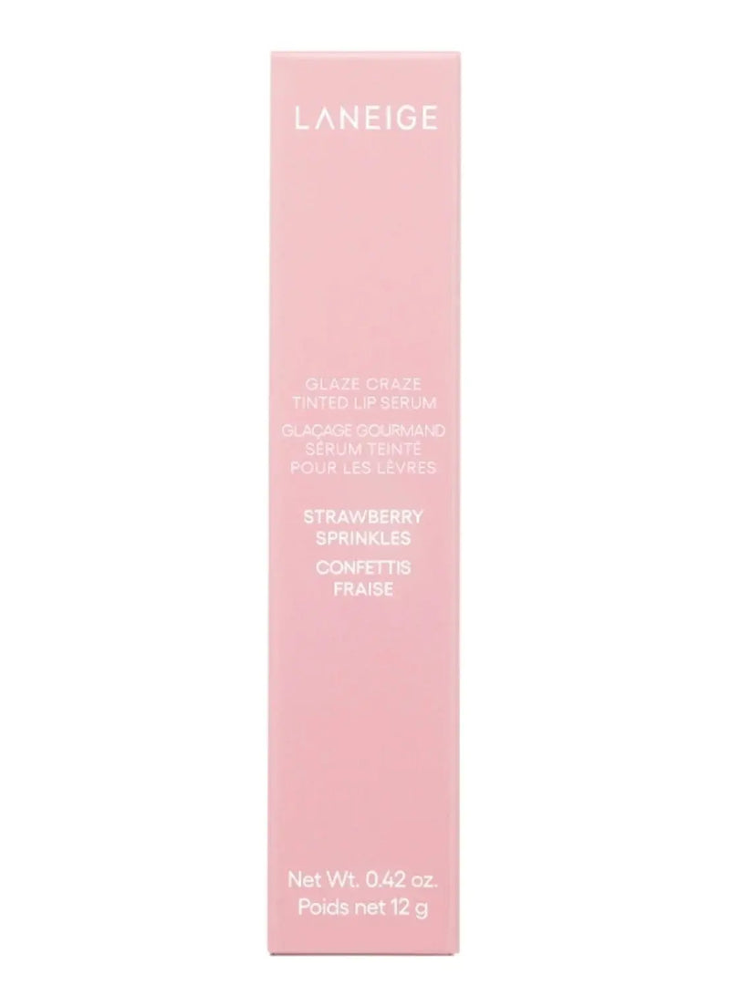 Laneige Glaze Craze Tinted Lip Serum Strawberry Sprinkles