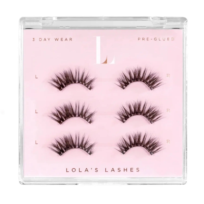 Lola's Lashes Demi Volume Half Lashes Brown