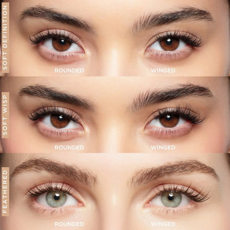 Lola's Lashes Feathered Pre Glued Lashes set