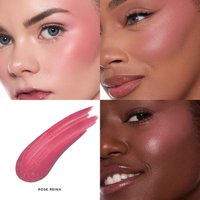 Lunar Beauty Moon Prism Liquid Blush Rose Reina