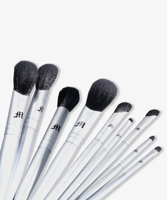 Made By Mitchell Camera Roll Skyline 9 Piece Makeup Artistry Brush Set