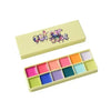 Colour Case Cosmetic Paint Palette & Brush Set The Electrics