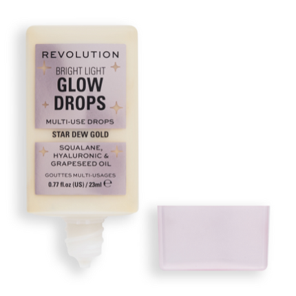 Makeup Revolution Bright Light Glow Drops Golden Star Dew