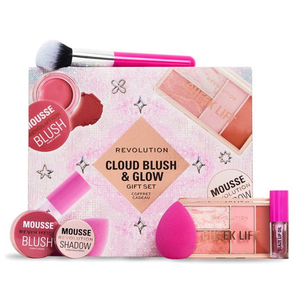 Makeup Revolution Cloud Blush and Glow Highlight Gift Set