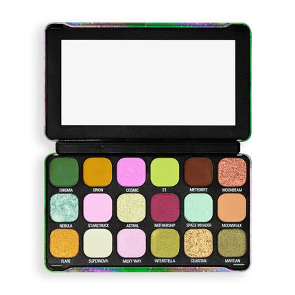 Makeup Revolution Forever Flawless Palette Astro Nova Green