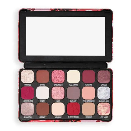 Makeup Revolution Forever Flawless Palette Cherry Rebel Red