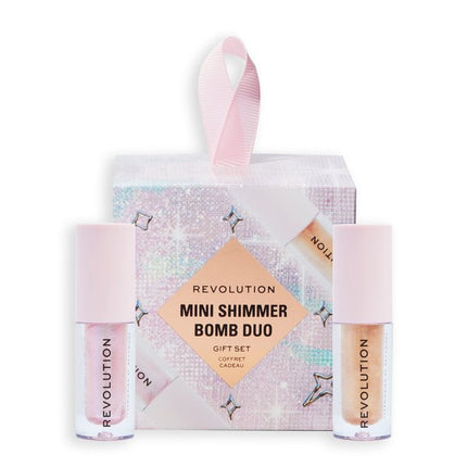 Makeup Revolution Mini Shimmer Bomb Lip Duo Gift Set