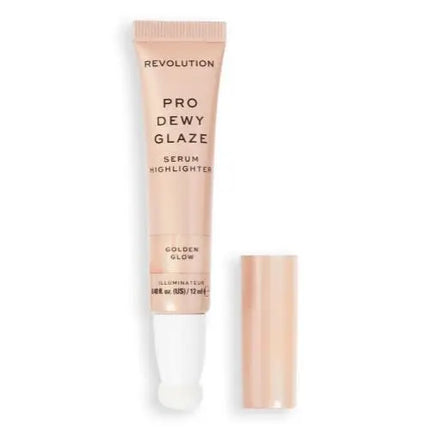 Makeup Revolution Pro Dewy Glaze Serum Highlighter Golden Glow