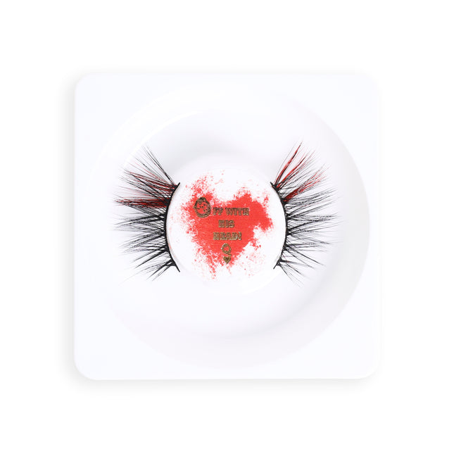 Makeup Revolution x Alice in Wonderland Red Queen False Lashes