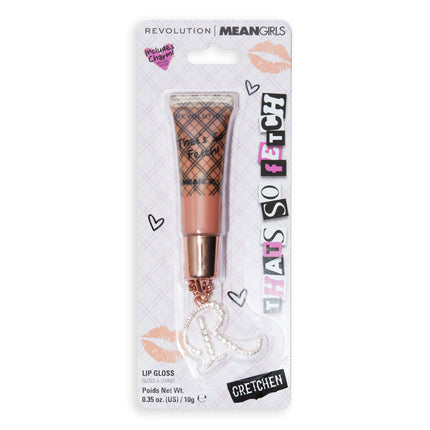 Makeup Revolution x Mean Girls Gretchen Wieners Lip Gloss Peach