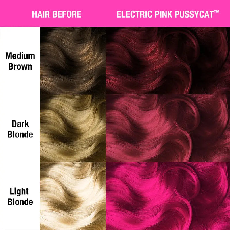 Manic Panic Pussycat Pink Hair Color