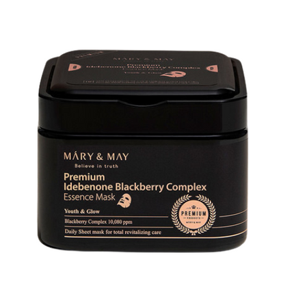 Mary & May Premium Idebenon Blackberry Complex Essence Mask