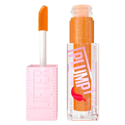 Maybelline Lifter Plump Lip Plumping Gloss 008 Hot Honey