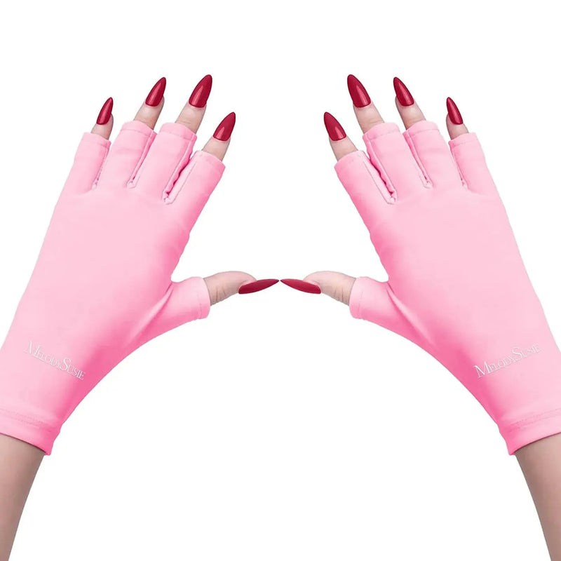 MelodySusie UV Shield Manicure Gloves Pink