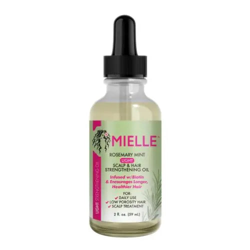 Mielle Organics Rosemary Mint Scalp & Hair Strengthening Oil Light