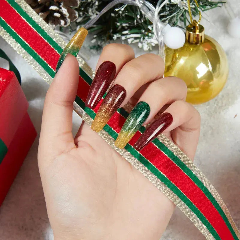 Modelones Dipping Powder Kiss Under Mistletoe