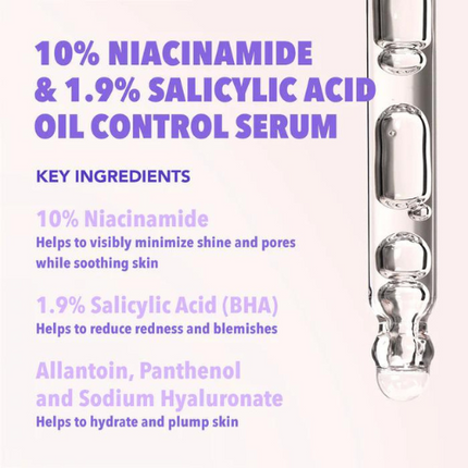 Moira 10% Niainamide & 1.9% Salicylic Acid Oil Control Serum